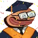 flahgradute emote for Discord