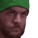 flutersScared emote for Discord