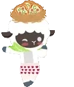 fluffubsheepub_samba emote for Discord