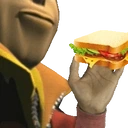 flames1Sandwich emote for Discord