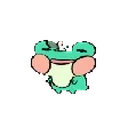 FroggyZoomin emote for Discord