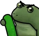 FROGEMACHO2 emote for Discord