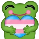 FroggieTrans emote for Discord