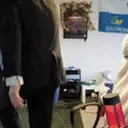 FreakyOfficeWorkerBreaksItDown emote for Discord