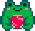 frogheart emote for Discord
