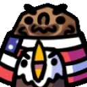 FreedomPotat emote for Discord