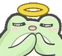 frogangel emote for Discord