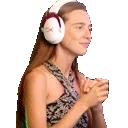 Frecklesclapclap emote for Discord