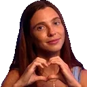 frecklesHeart emote for Discord