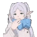 frierenKiss emote for Discord