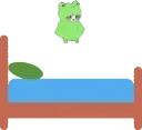 froogBed emote for Discord