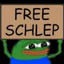 freeschlep emote for Discord