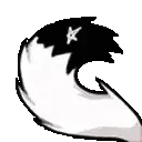 fubukiTail2 emote for Discord