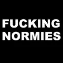 FuckingNORMIES emote for Discord