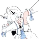 fubukiDab emote for Discord