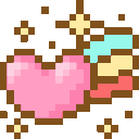 Heartbow emote for Discord
