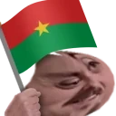 forsenBurkinaFaso emote for Discord