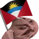 forsenAntiguaAndBarbuda emote for Discord