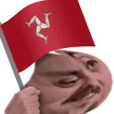 forsenIsleOfMan emote for Discord