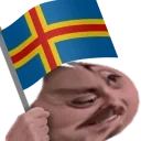 forsenAland emote for Discord