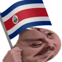 forsenCostaRica emote for Discord