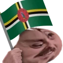 forsenDominica emote for Discord