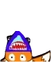 FoxShark emote for Discord