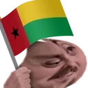 forsenGuineaBissau emote for Discord