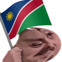 forsenNamibia emote for Discord