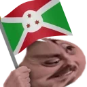 forsenBurundi emote for Discord