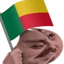 forsenBenin emote for Discord