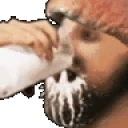 forsenShrilked emote for Discord