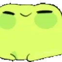 frogVibe emote for Discord