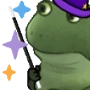 FrogeWizard emote for Discord
