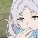 FrierenKiss emote for Discord