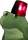 FrogeAlarm animated emote for Discord, Twitch and Slack