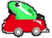 FrogCarSpin emote for Discord