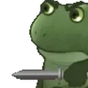 FrogeStab emote for Discord