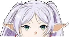 frierenLurk emote for Discord