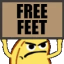 FREEFEET emote for Discord