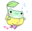 frogRain emote for Discord