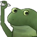 frogeEyedrop emote for Discord