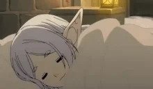 frierenSleeping emote for Discord