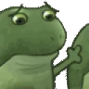 FrogePat emote for Discord