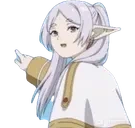 frierenPoint emote for Discord