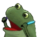 FrogeHype emote for Discord