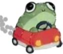 FroggyVroomm emote for Discord