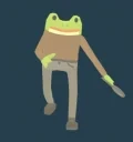 frogwalk emote for Discord