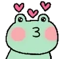 froogyKissing emote for Discord