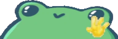 FrogHiii emote for Discord